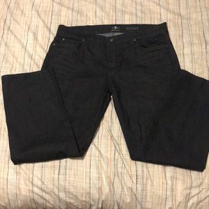 7 For All Mankind men’s dark standard style jeans